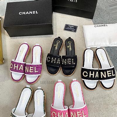 slip on chanel|chanel sandals women 2021.